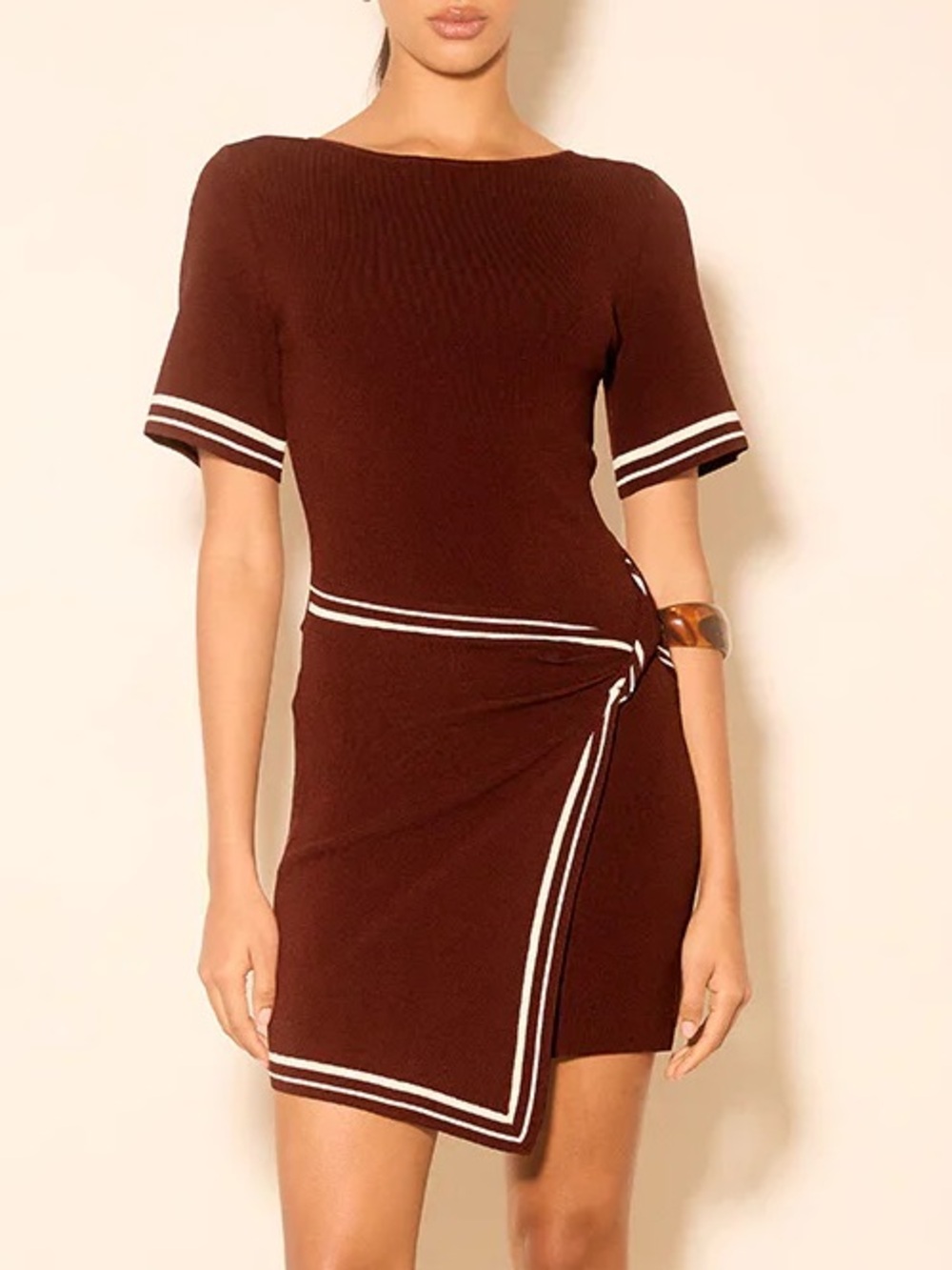 MON RENN - Esplanade Knit Mini Dress